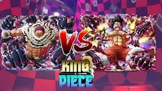 King Piece - AWAKENED DOUGH USER VS AWAKENED GUM USER!