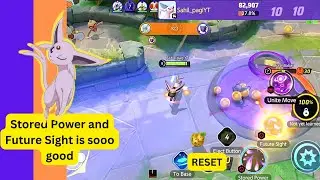 stored power and future sight are soo good Espeon Build pokemon unite