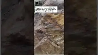 Indian Army Releases First Visuals From Sikkim's Chaten and Lachen After Massive Landslide #sikkim