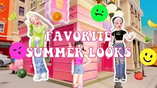 FAV ZEPETO SUNMER LOOKS 🌷✨.    #zepeto #zepetolooks #zepetovlog