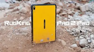 Ulefone RugKing Pad 2 Pro Durability Test: Drops, Sparks & Tools!