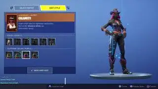 Fortnite All Stages And Colors For Calamity Showcase