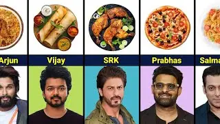 Famous Indian Actors And Their Favorite Foods
