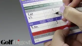 How To Golf with Kathryn Newton: How To Keep Score