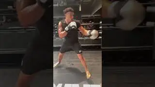 Sparring footage of Chase DeMoor as he prepares to take on Roman Fury on March 29 👀#misfitsboxing