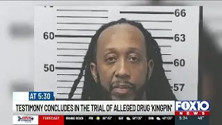 Testimony concludes in trial of alleged drug 'kingpin'