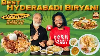 रांची Hot Point का सबसे अच्छा हैदराबादी chicken बिरयानी | Best Street Food Of Ranchi | Biryani 🍲🍗🍗||