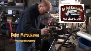 Napco Front Axle Backing Plate Brake Adjuster Repair. Crusty Old Grand Dad