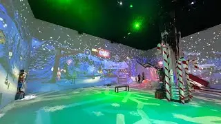 Snowball battle Spirit of the North | Exhibition Hub | Interactive video mapping