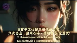 11 Chinese Melancholic & Romantic Songs | Late Night Love & Heartbreak (Full Album)