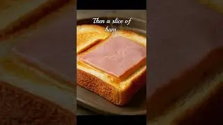 Fluffy Korean Cheese Egg Sandwich 🥪 Easy Homemade Breakfast!