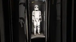 Stormtrooper Spotted! (Life-Size!) at Disneyland's Galaxy's Edge #starwars #disney