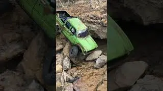 SlimeTime at Grapevine#gnrcc #crawlfiends #rc4wd #trealhobby #jcconcepts #hobbywingfusion #crawldfw