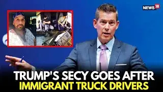 Duffy ANNOUNCES ACTION Against 3 States | Driver Language Rules | US Secretary Duffy LIVE News |N18G