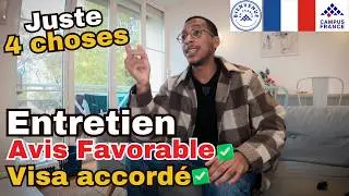 Campus France : ce qu&rsquo;ils vont te demander &agrave; l&rsquo;entretien 😳