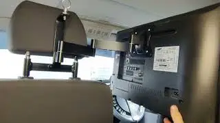 VW T5/6 TK Pan & Tilt headrest mount. Install & Demo.
