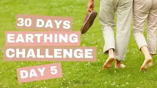 30 day earthing challenge - day 5 - Using the grounding Yoga mat