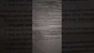 B.Ed 1st year 1st sem previous year question paper explanation 💯 Genuine 