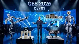 CES 2026 Day 1 The FUTURE of AI and Robotics Revealed