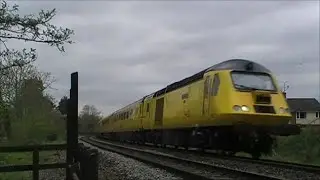 Network Rail Class 43 (The Flying Banana) NMT At Speed 01/05/2015