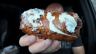 Trying pastries from Publix