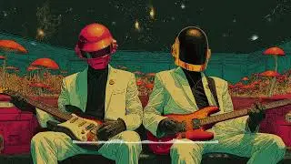 Daft Punk-Inspired Gravity Serenade 1982🍄🤖 | Chillwave, Vaporwave, Funk, Jazz, Lofi Playlist