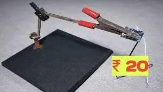 How to make a pcb Holder | Diy pcb Holder | Soldering iron sand kaise banaye 