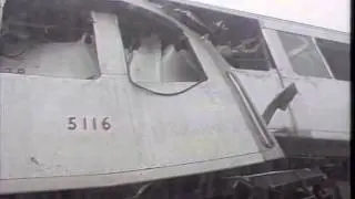 London Underground Train Crash | Thames News Archive Footage