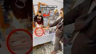 Уличное искусство с планшетом за 100 евро в Стамбуле 🤯