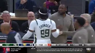Adrian Griffin gets EJECTED after a no-call on Giannis! NBA 2023-2024 Season