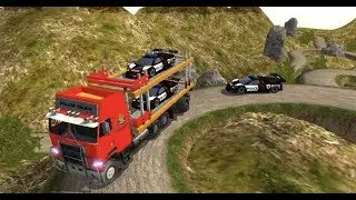 OffRoad Police Transporter Truck Games Android Gameplay