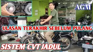 ULASAN CVT MOTOR BHAMA PEUGEOT SEBELUM PULANG bersama agm channel jember