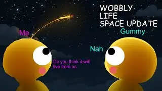 I EXPLORED The New Wobbly Life Update IN SPACE!!
