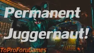 Black Ops 2 Zombies - Permanent Juggernaut (How To Get Permanent Juggernaut)