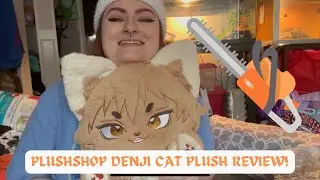 PLUSHSHOP Chainsaw Man Denji Cat Plush Review | Taechichu