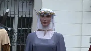 La cercavila dels Gegants de Mollet pateix petits canvis degut a la pluja però es celebra amb èxit