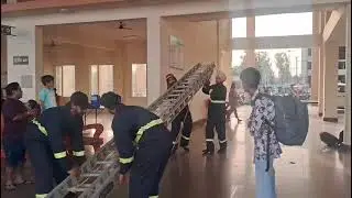 Civil Defence : Fire Mock Drill - Bus Stand Gurdaspur