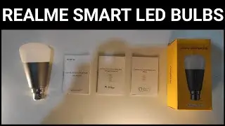 Realme Smart led bulbs Wifi Smart Lights Unboxing And Trailer #shortssmart #gadgets