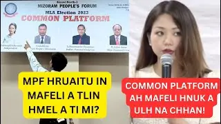 Mafeli Hlawndo Common Platform ah a auchhuak!