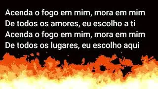 Onde o Fogo Não Apaga - Fernanda Brum (Playback Original com Letra)