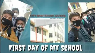 First day of school.  🏫