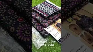 lawn fabric 3 piece suits available, contact number to buy this 03094813055