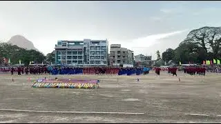 El Nido town's Field Demo 2024 (a performance of the Western Philippines University-El Nido campus)