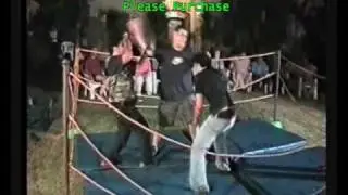 Summer Brawl PART 2 (The Big Sam VS General Osman and The Gothic Devil ). Backyard Wrestling