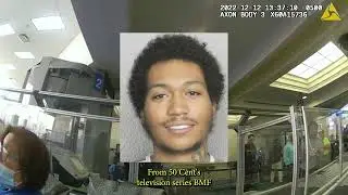 BMF Actor ''Little Meech'' Arrest Footage for Carrying Weapon At Airport