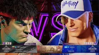 Street Fighter 6 &curren; Ryu vs Terry Ranked match