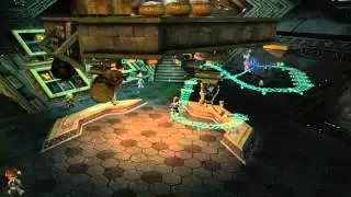 Guild Wars 2 - Panorama Rata Sum - Cabines des apprentis / Apprentice Carrels vista