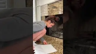 $150 DIY FIREPLACE MAKEOVER | budget friendly and renter friendly fireplace upgrade idea