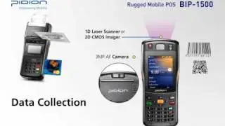 [Pidion] BIP-1500 : Rugged Mobile POS  (Pre Promo)