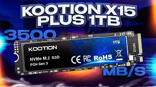 ТЕСТИРУЕМ БЫСТРЫЙ КИТАЙСКИЙ NVME накопитель объёмом 1Tb - ОБЗОР KOOTION X15